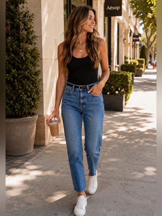 Madewell Denim - Madewell Classic Straight Leg Jeans Size 28 Medium Wash High Rise Denim